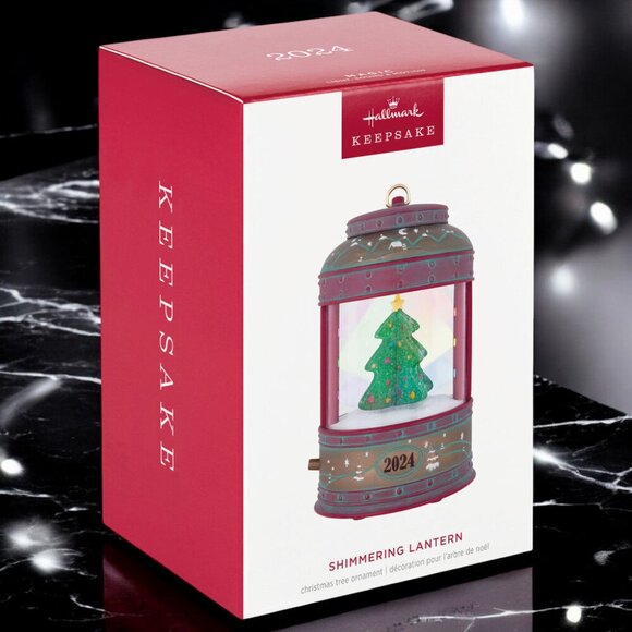 2024 Hallmark Keepsake Ornament - Shimmering Lantern Musical w/ Light and Motion - Picture 1 of 12